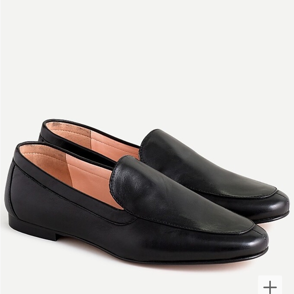 J Crew Cecile smoking slippers in leather
black (soft leather) Size 11M Like New